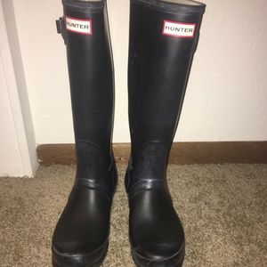 Hunter Original Tall Rainboots. Size European 38